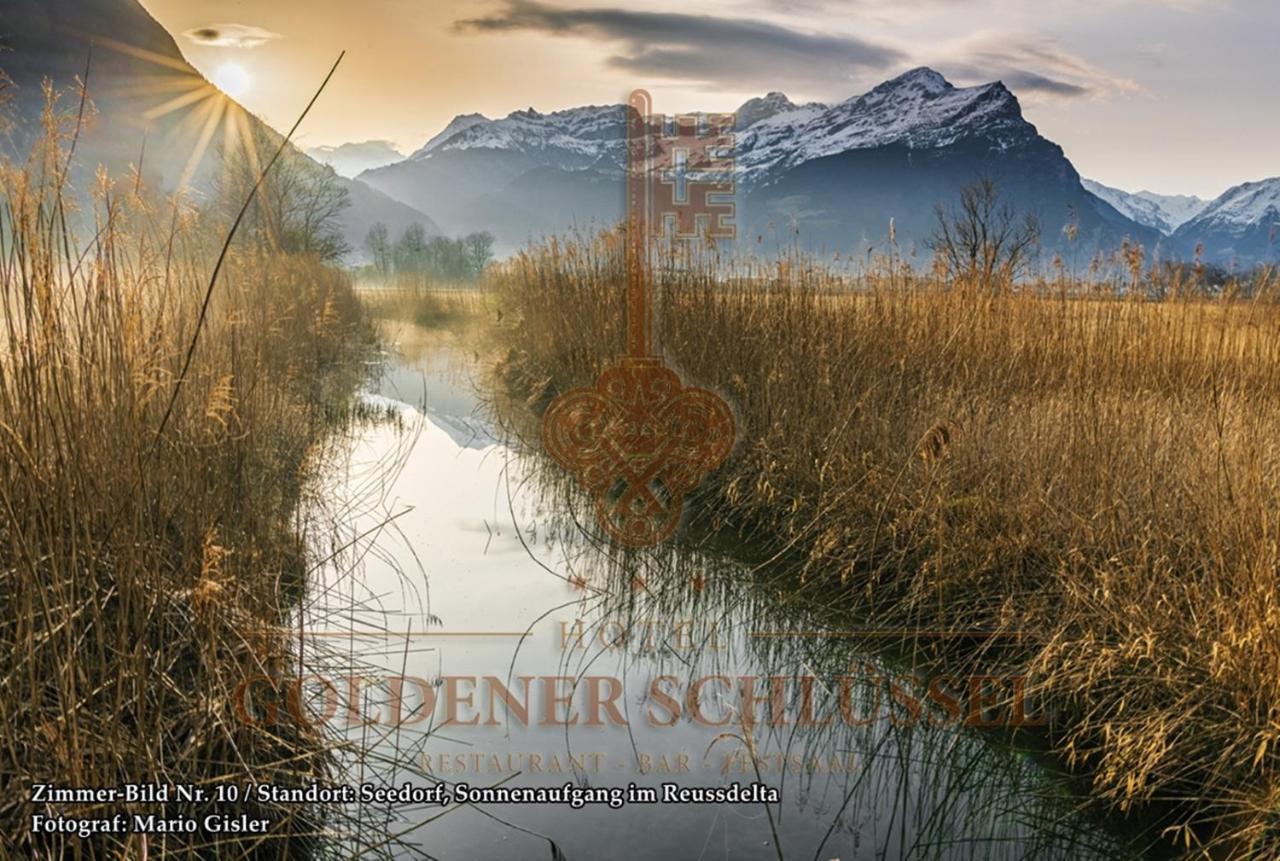 Hotel Restaurant Goldener Schluessel อัลท์ดอร์ฟ ภายนอก รูปภาพ
